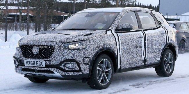 На тестах замечен прототип кроссовера MG X-Motion