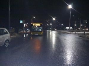 В Гродно на переходе маршрутный автобус тяжело травмировал пешехода
