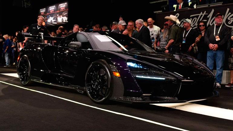На аукционе продали McLaren Senna за полтора миллиона долларов