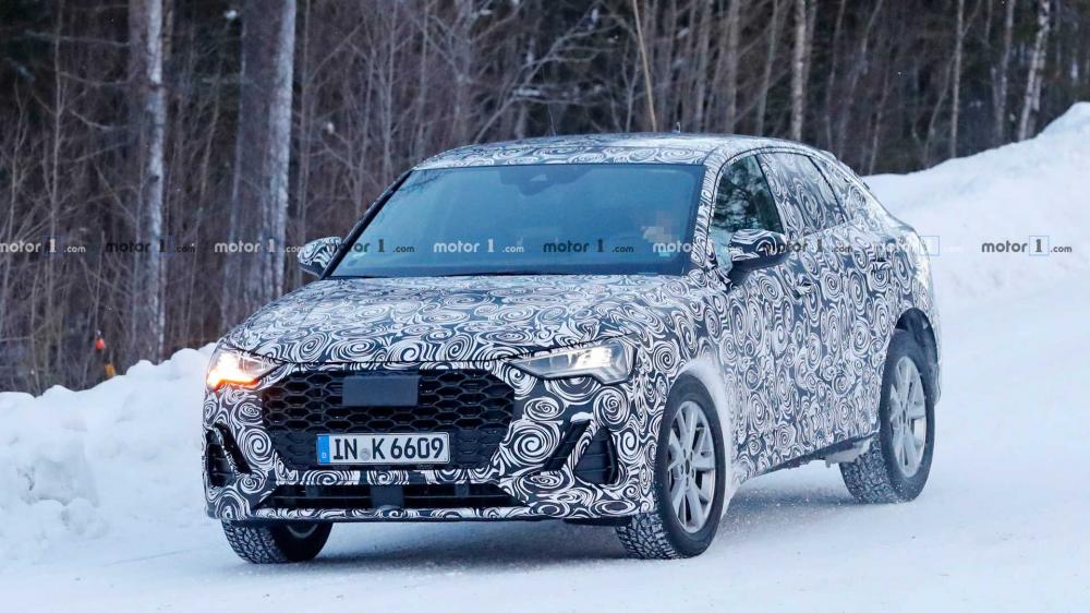 Новый купеобразный кроссовер Audi замечен на тестах