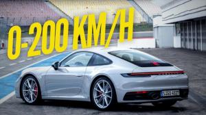 Посмотрите, как новый Porsche 911 набирает 200 км/ч всего за 10 секунд