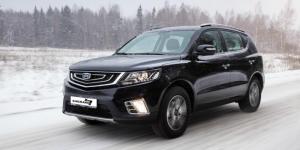 Geely привезла в Россию обновленный кроссовер Emgrand X7