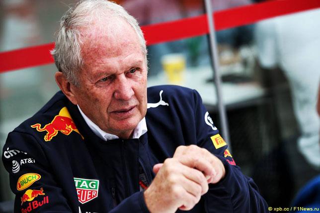 В Red Bull Racing проведут обкатку RB15 в Сильверстоуне