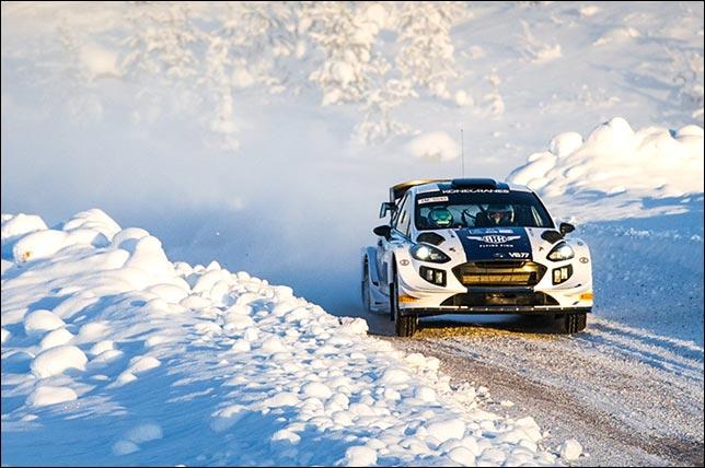 Боттас финишировал пятым в Arctic Lapland Rally