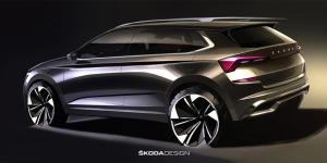 Skoda показала внешность нового компактного кроссовера