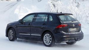 Volkswagen тестирует новый электрический кроссовер используя базу Tiguan