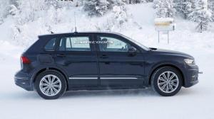 Volkswagen тестирует новый электрический кроссовер используя базу Tiguan