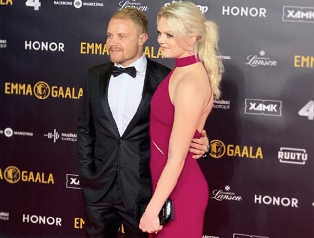 Боттас посетил музыкальную церемонию Emma Gaala