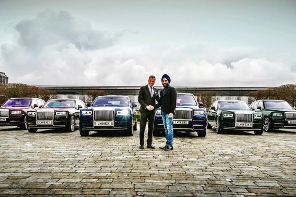 Британец купил сразу шесть Rolls-Royce и посвятил их драгоценным камням