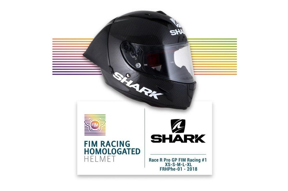 Shark Race R Pro GP - первый шлем, получивший сертификацию FIM Racing