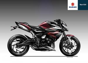 Обердэн Бецци: концепт Suzuki B-King 1400 Next