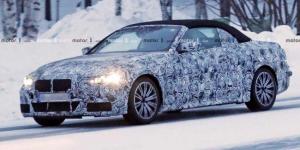 Кабриолет BMW 4-Series проходит дорожные испытания
