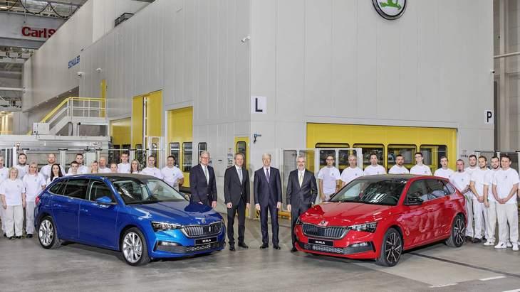 Skoda начала производство новейшего хэтчбека Scala