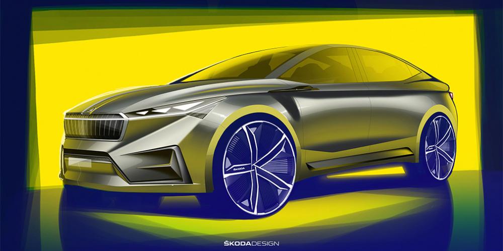 Skoda привезет в Женеву новый купе-кроссовер