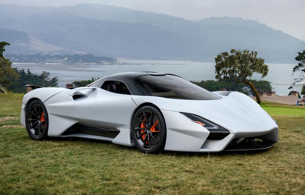 Видео: 1750-сильный гиперкар-ящер SSC Tuatara в движении