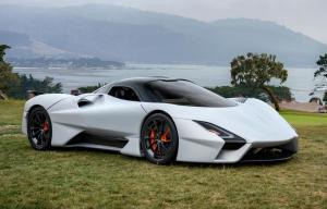 Видео: 1750-сильный гиперкар-ящер SSC Tuatara в движении