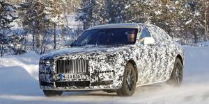 Новый Rolls-Royce Ghost заметили на тестах
