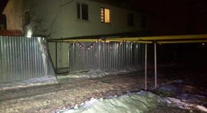 ГАЗель снесла газовую трубу в Алматы