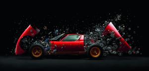 Lamborghini Miura SV Disintegrating X