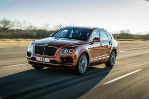 Bentley Bentayga стал самым быстрым внедорожником в мире