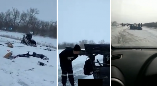 Смертельное ДТП под Павлодаром. Авто разорвало на части