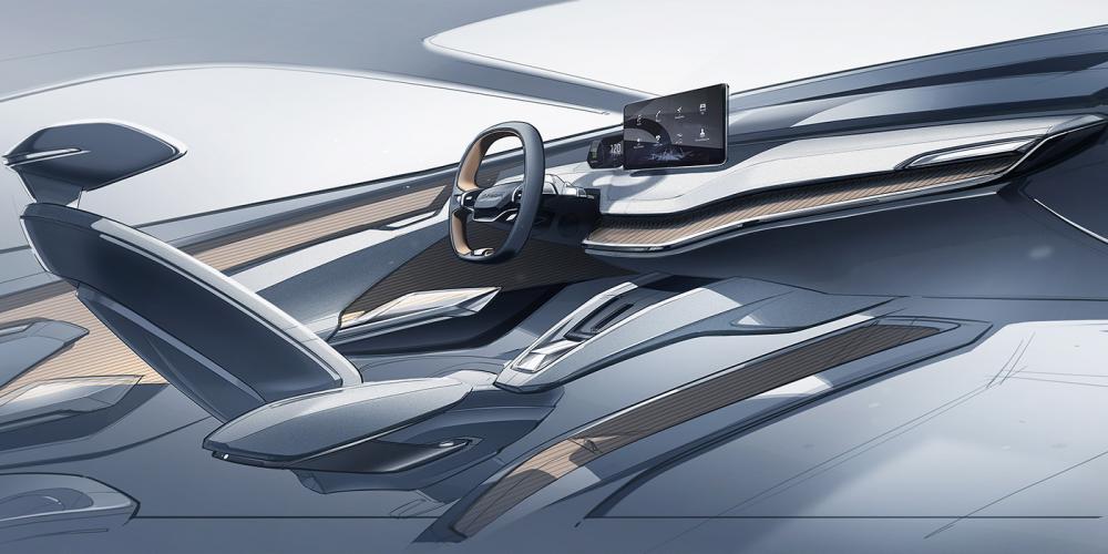 Skoda рассекретила салон электрического кроссовера