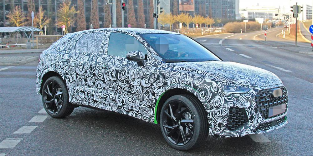 Audi приступил к тестам 400-сильного купе-кроссовера Q4
