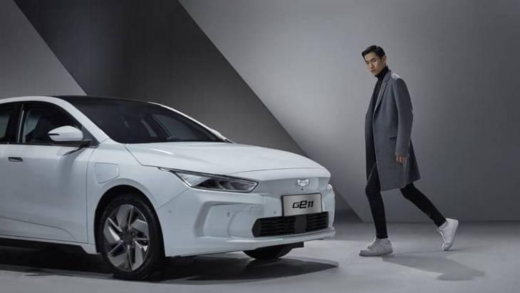 Geely показала первые фото своего глобального электрического седана