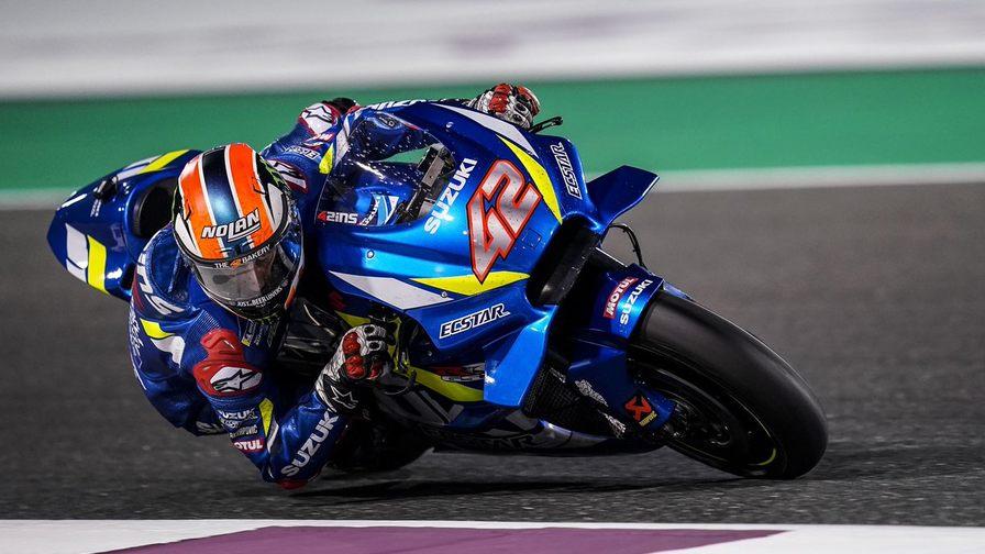 Алекс Ринс лучший во второй день тестов MotoGP в Катаре