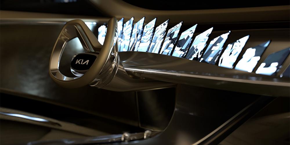 Kia выпустит автомобиль с 21 экраном в салоне