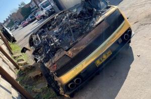 Романтические покатушки на Lamborghini закончились взрывом авто