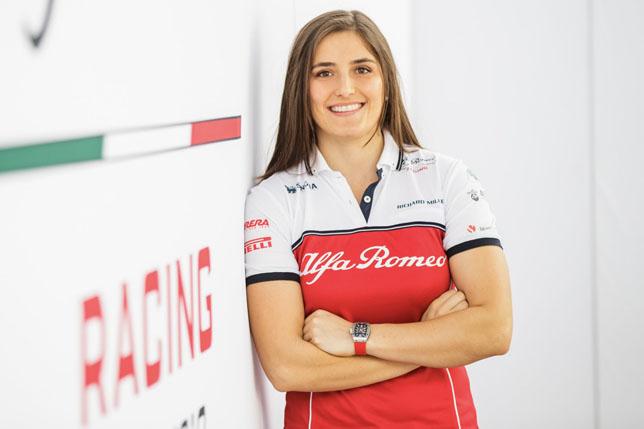 Татьяна Кальдерон – тест-пилот Alfa Romeo Racing