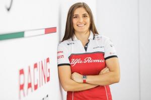 Татьяна Кальдерон – тест-пилот Alfa Romeo Racing