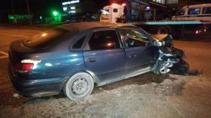 Lexus и Toyota столкнулись на встречной полосе в Алматы