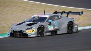 Машина Aston Martin для DTM дебютировала на трассе