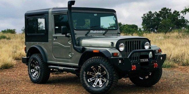 Mahindra начала продажи индийской копии внедорожника Jeep CJ7
