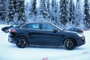 Шпионские фото Porsche Cayenne Coupe