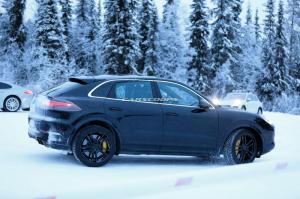 Шпионские фото Porsche Cayenne Coupe