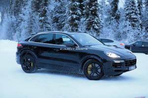 Шпионские фото Porsche Cayenne Coupe