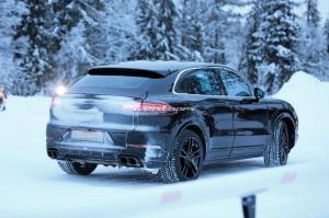 Шпионские фото Porsche Cayenne Coupe
