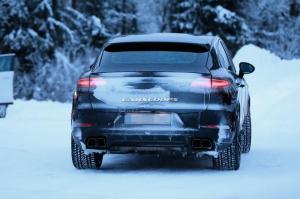 Шпионские фото Porsche Cayenne Coupe