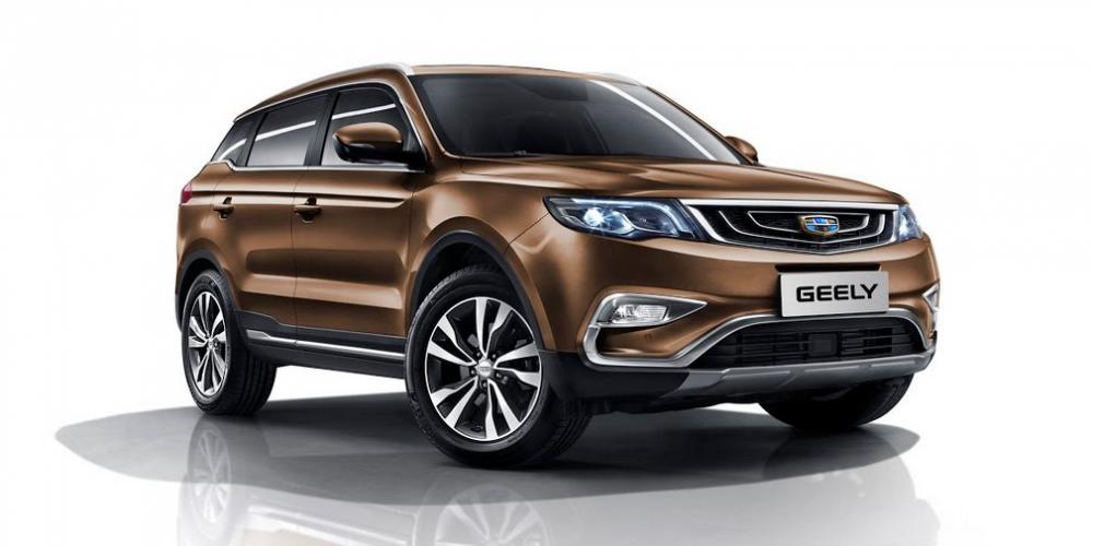 Кроссовер Geely Atlas получил в России новый мотор