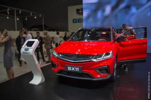 Geely пополнит модельный ряд новым кроссовером SX12