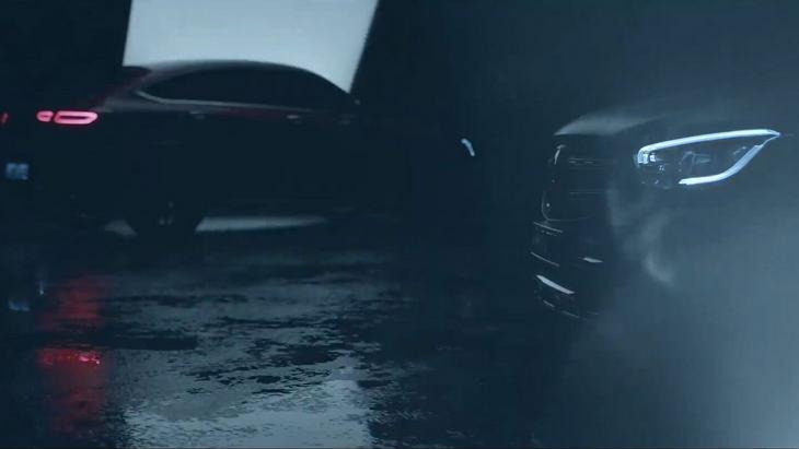 Mercedes представил первый тизер конкурента BMW X4