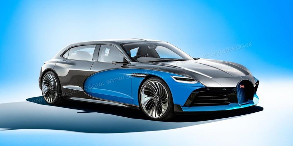 Bugatti создаст электрический седан