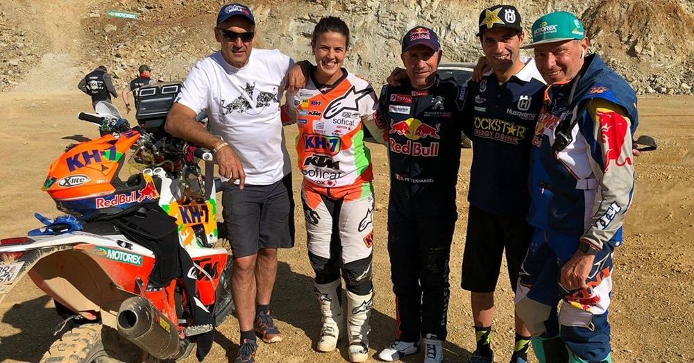 Лайя Санс собирается финишировать на EzbergRodeo 2019