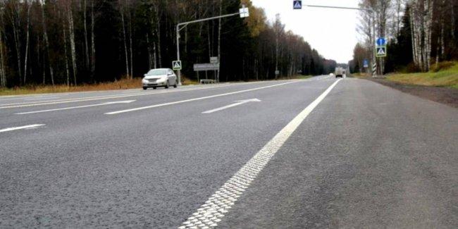 В Украине хотят оснастить крупные трассы шумовой разметкой
