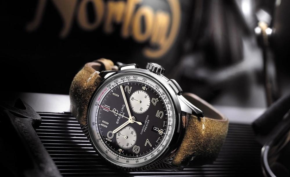 Часы Breitling Premier B01 Chronograph 42 Norton Edition