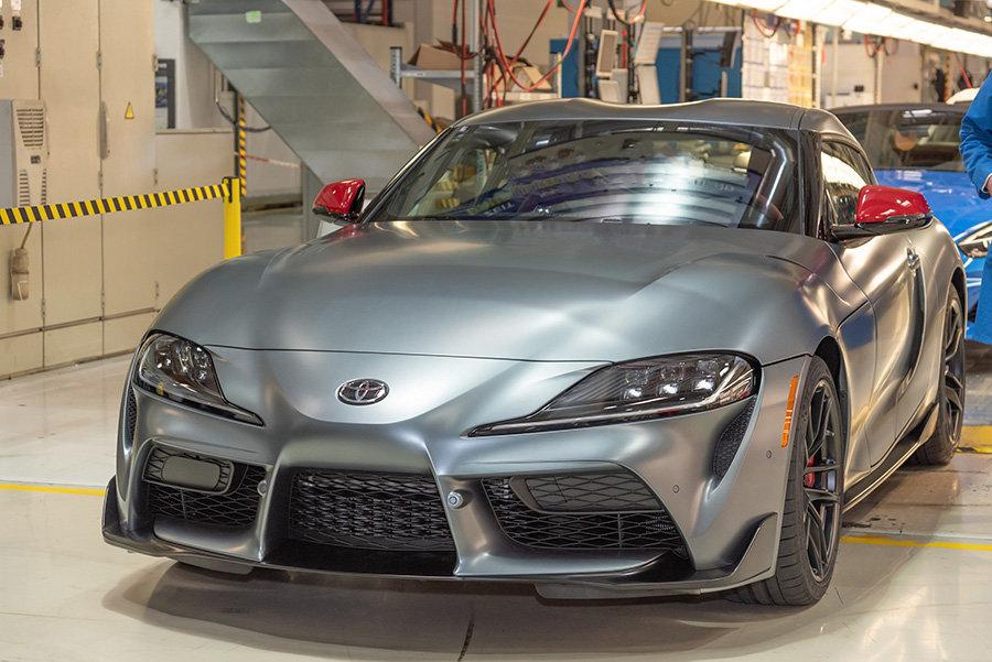 Toyota начала серийное производство новой Supra
