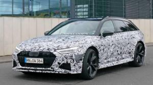Засняли финальный серийный облик модели RS6 от Audi
